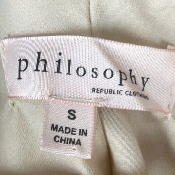 Philosophy Jacket Women's Small Hawaiian Floral
Bomber Fully Lined Front Zip - Picture 6 of 8